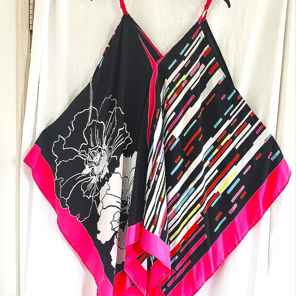 Nice flowy colorful, Hankerchief XL